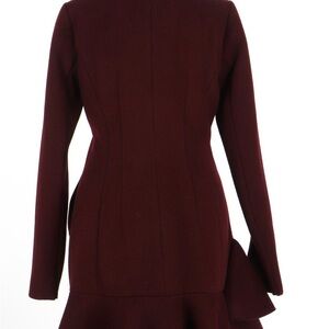 Bcbgmaxazria Burgundy / maroon, wrap coat, size XXS EuC beautiful